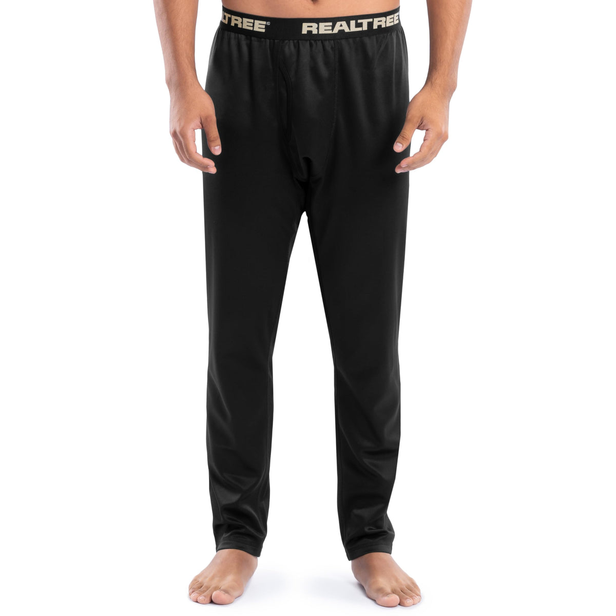 Realtree Men's Heavyweight Fleece Thermal Underwear Long Johns Bottom
