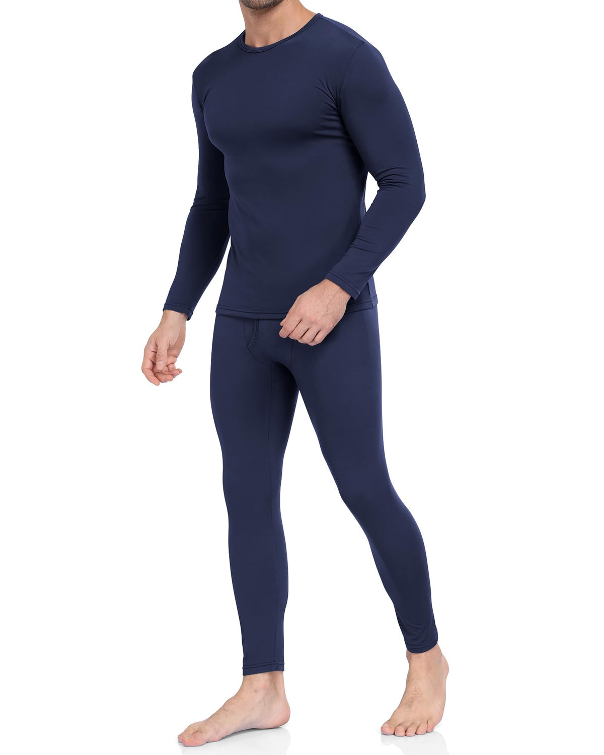 Thermal Underwear for Men Long Johns Set Fleece Lined Winter Cold Weather