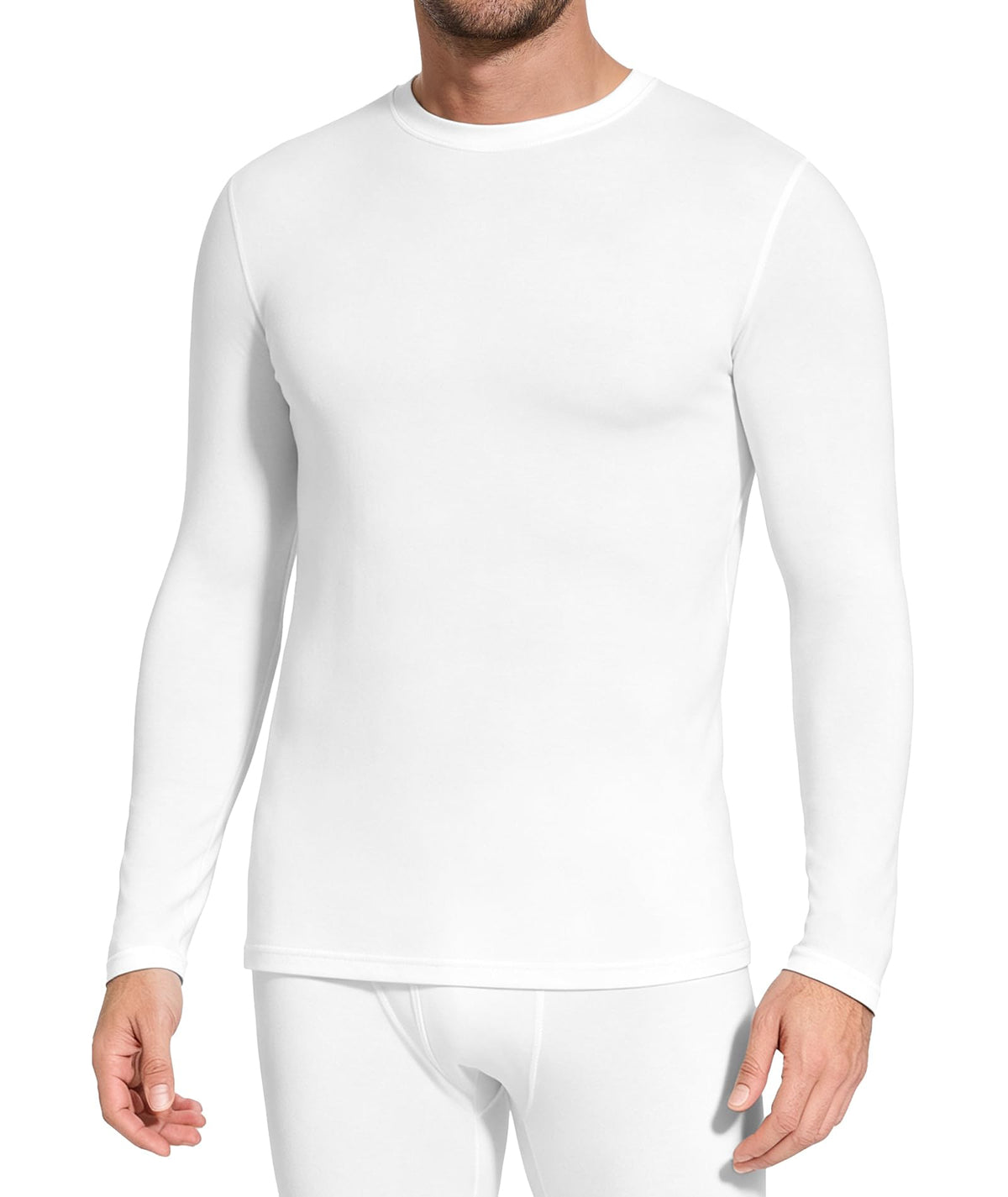 BESTENA Mens Thermal Underwear Long Johns Fleece Lined Base Layer Shirt Top