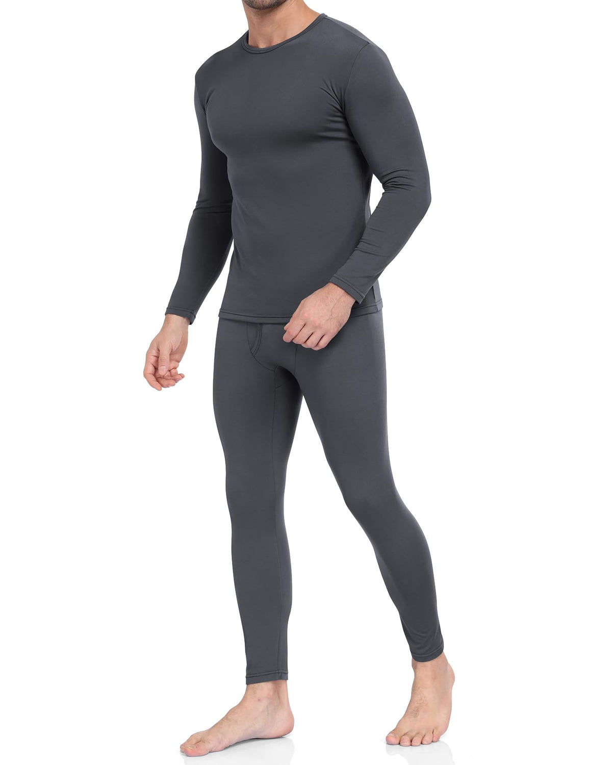 Thermal Underwear for Men Long Johns Set Fleece Lined Winter Cold Weather