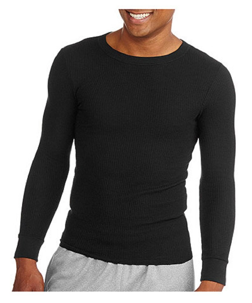 Fruit of the Loom Men's Classic Midweight Waffle Thermal Underwear Crew Top