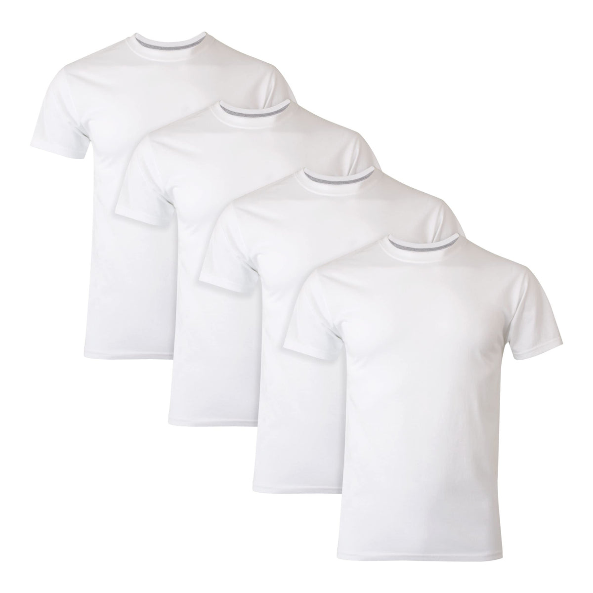 Hanes Men's Ultimate Undershirt ComfortBlend Slim Fit Tees for Men, Moisture-Wicking
