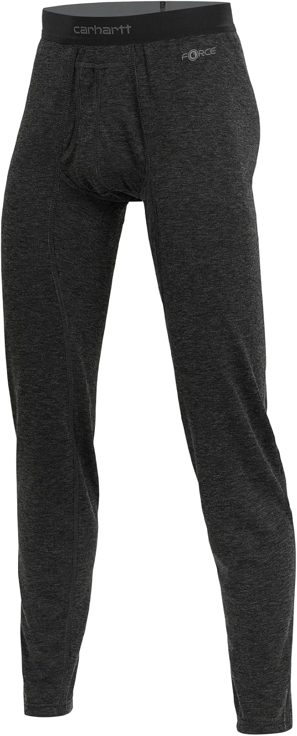 Carhartt Men's Force Midweight Synthetic-Merino Wool Blend Base Layer Pant