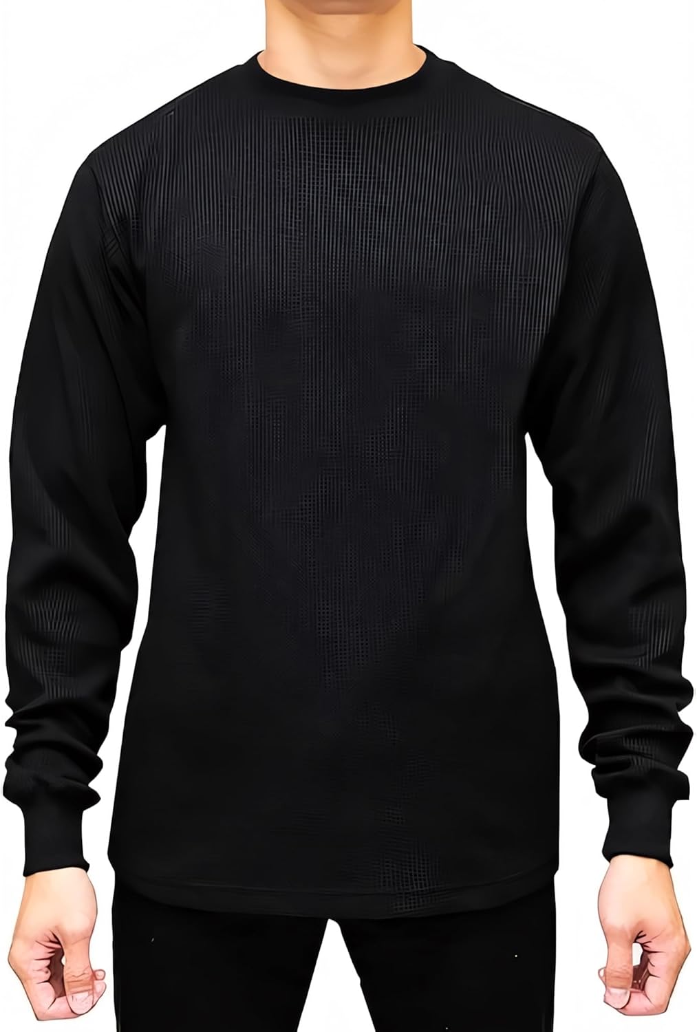 Access Men's Heavyweight Thermal Crew Neck Top