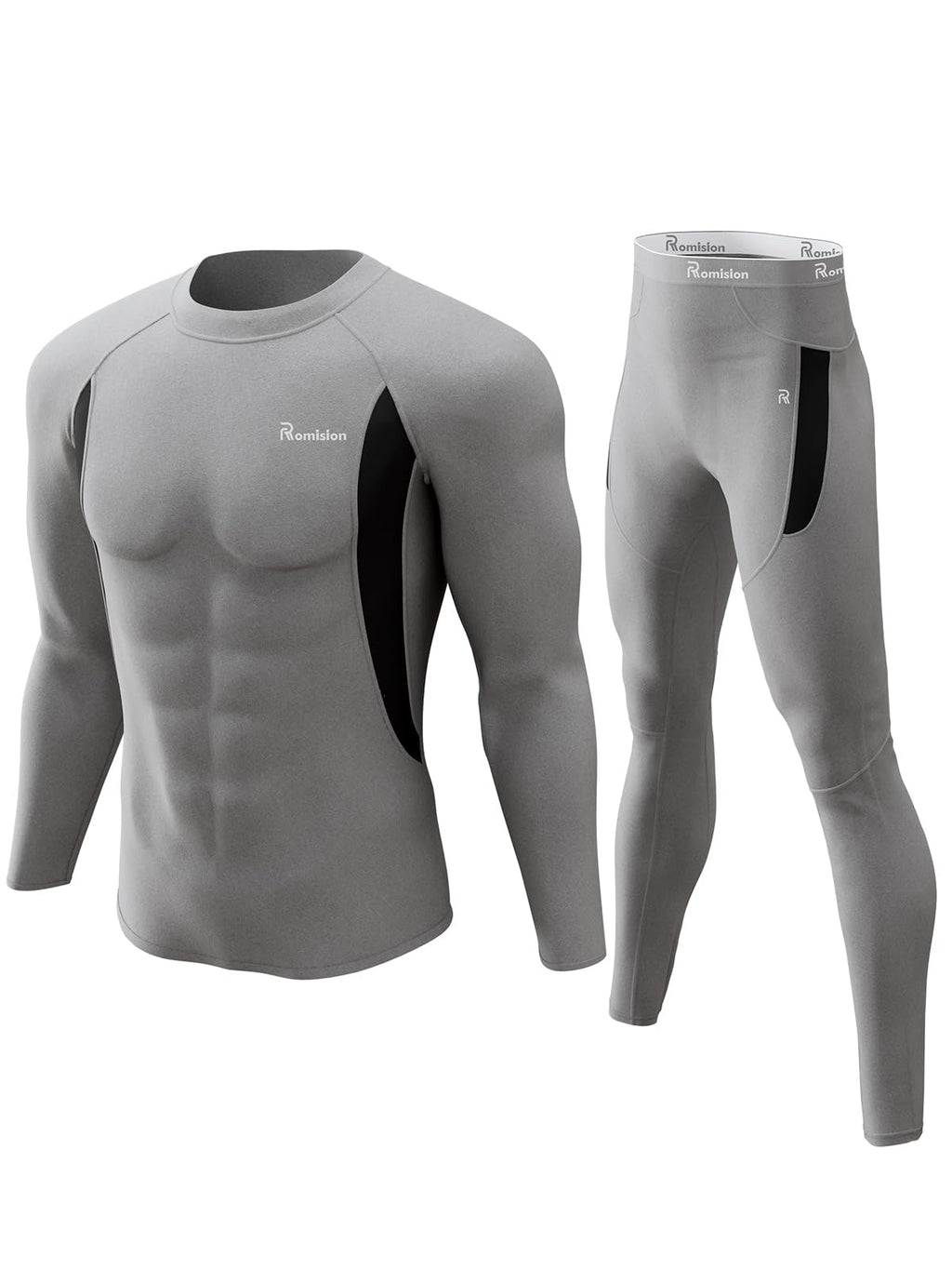 romision Thermal Underwear for Men Long Johns Set Hunting Gear Base Layer