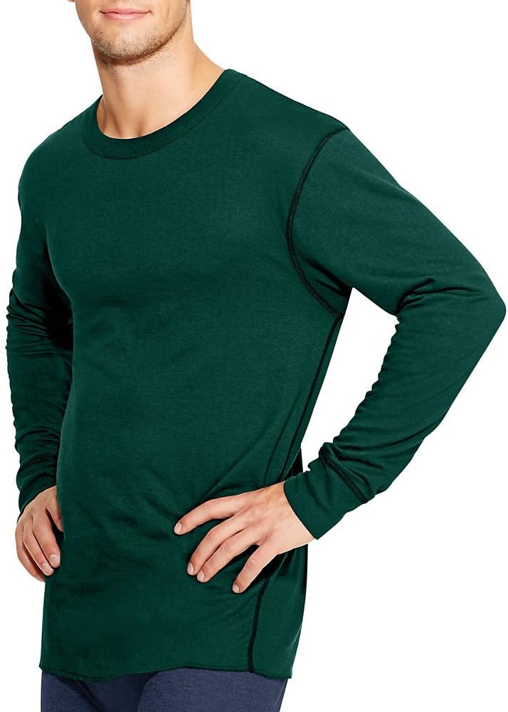 Duofold Mens Mid-Weight Wicking Crew Neck Top