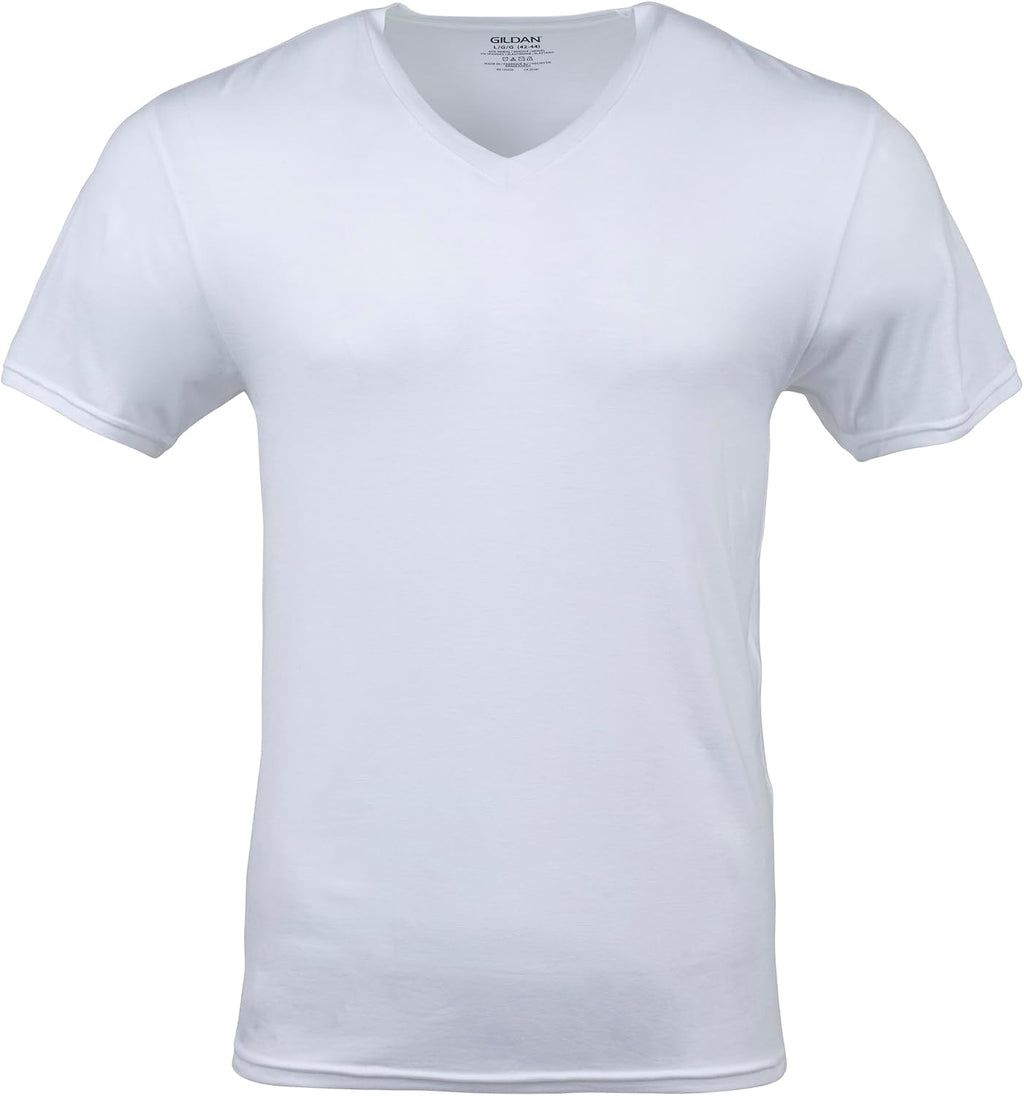 Gildan Men's V-Neck T-Shirts, Multipack, Style G1103