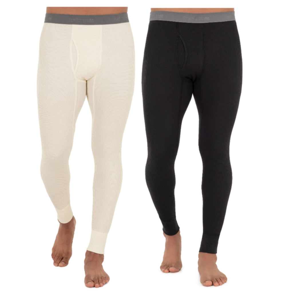Fruit of The Loom Mens Premium Waffle Thermal Underwear Long Johns Bottom