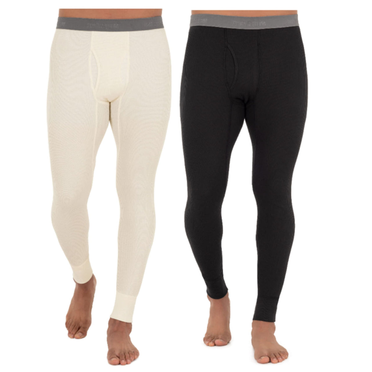 Fruit of The Loom Mens Premium Waffle Thermal Underwear Long Johns Bottom