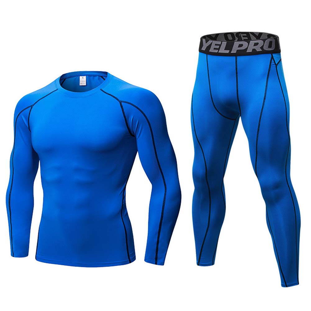 Thermal Underwear for Men Sets Warm Base Layer Cold Weather