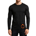 1/2 Pack Men's Thermal Shirts Fleece Lined Wool Long Sleeve Slim Fit T-Shirts Athletic Stretch Sweater Undershirts
