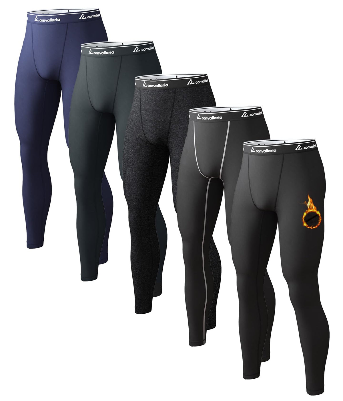 Men's Thermal Underwear Long Johns Cold Weather Base Layer Bottoms