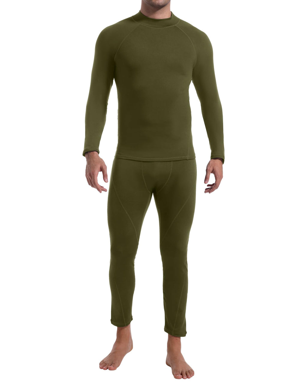 Mens Thermal Underwear Long Johns Base Layer Set Cold Weather 1/2/3 Pack