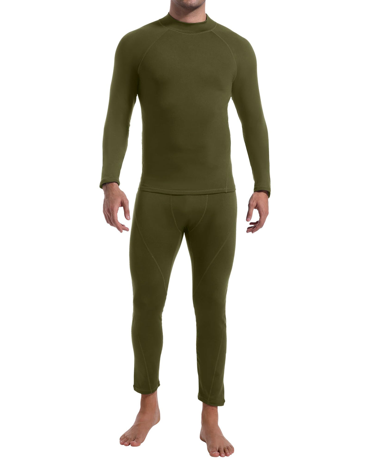Mens Thermal Underwear Long Johns Base Layer Set Cold Weather 1/2/3 Pack