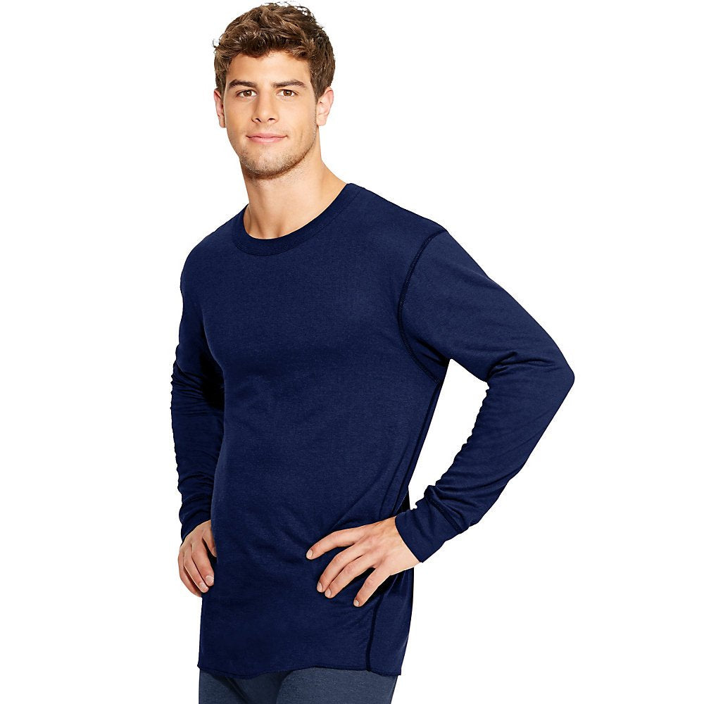Duofold Mens Mid-Weight Wicking Crew Neck Top