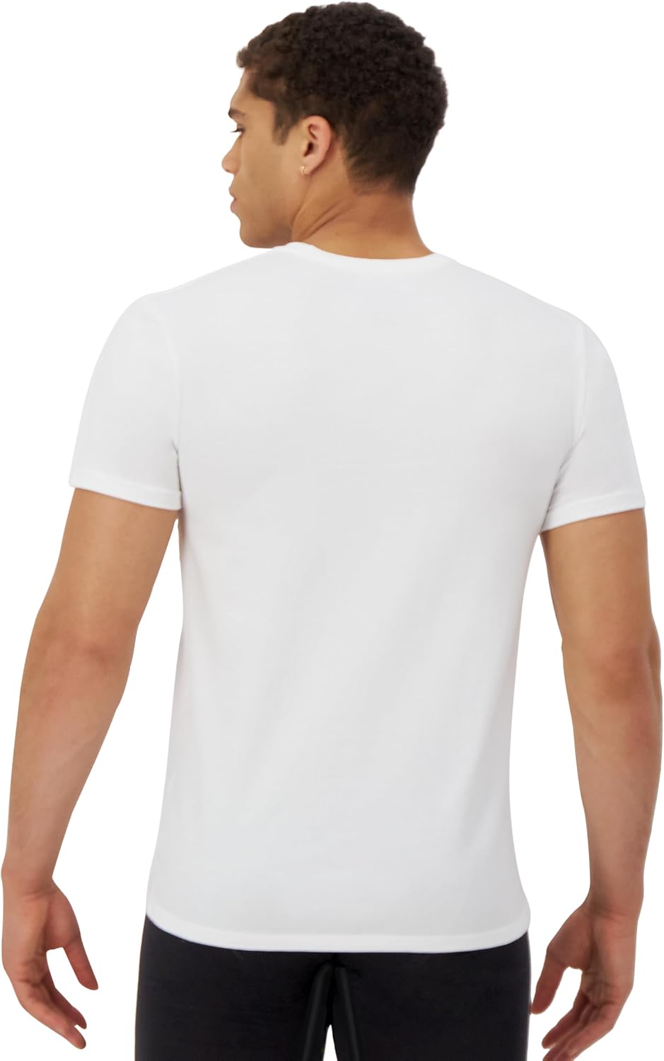Hanes Men's Ultimate Comfort Fit Cotton Stretch Crewneck Undershirts, Multipack