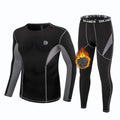 Men's Thermal Underwear Performance Tactical Sports Shapewear Thermal Set