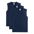Hanes Men's Essentials Midweight Muscle T-Shirt Pack, Cotton Muscle Tank Shirts, 3-Pack