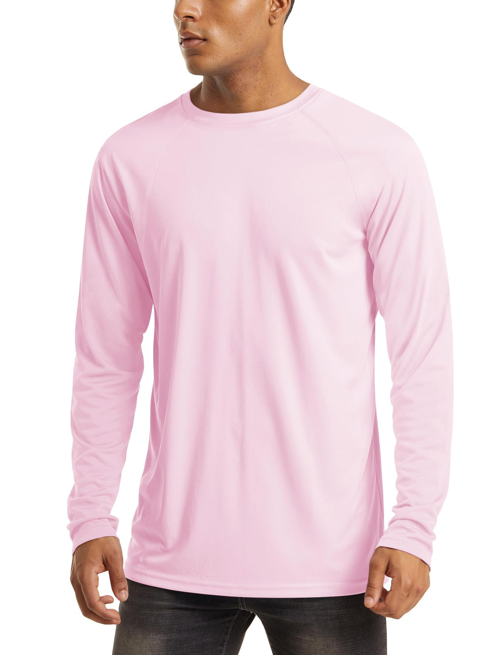 MAGCOMSEN Men's Long Sleeve Shirts UPF 50+ UV Sun Protection Athletic Shirts for Hiking Running Workout Rash Guard