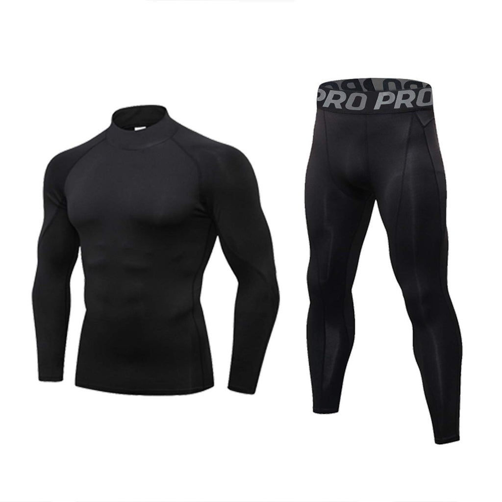 Thermal Underwear for Men Sets Warm Base Layer Cold Weather