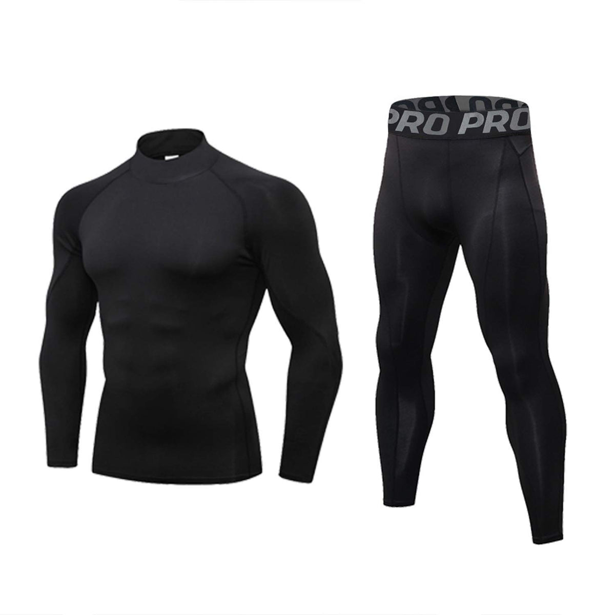 Thermal Underwear for Men Sets Warm Base Layer Cold Weather