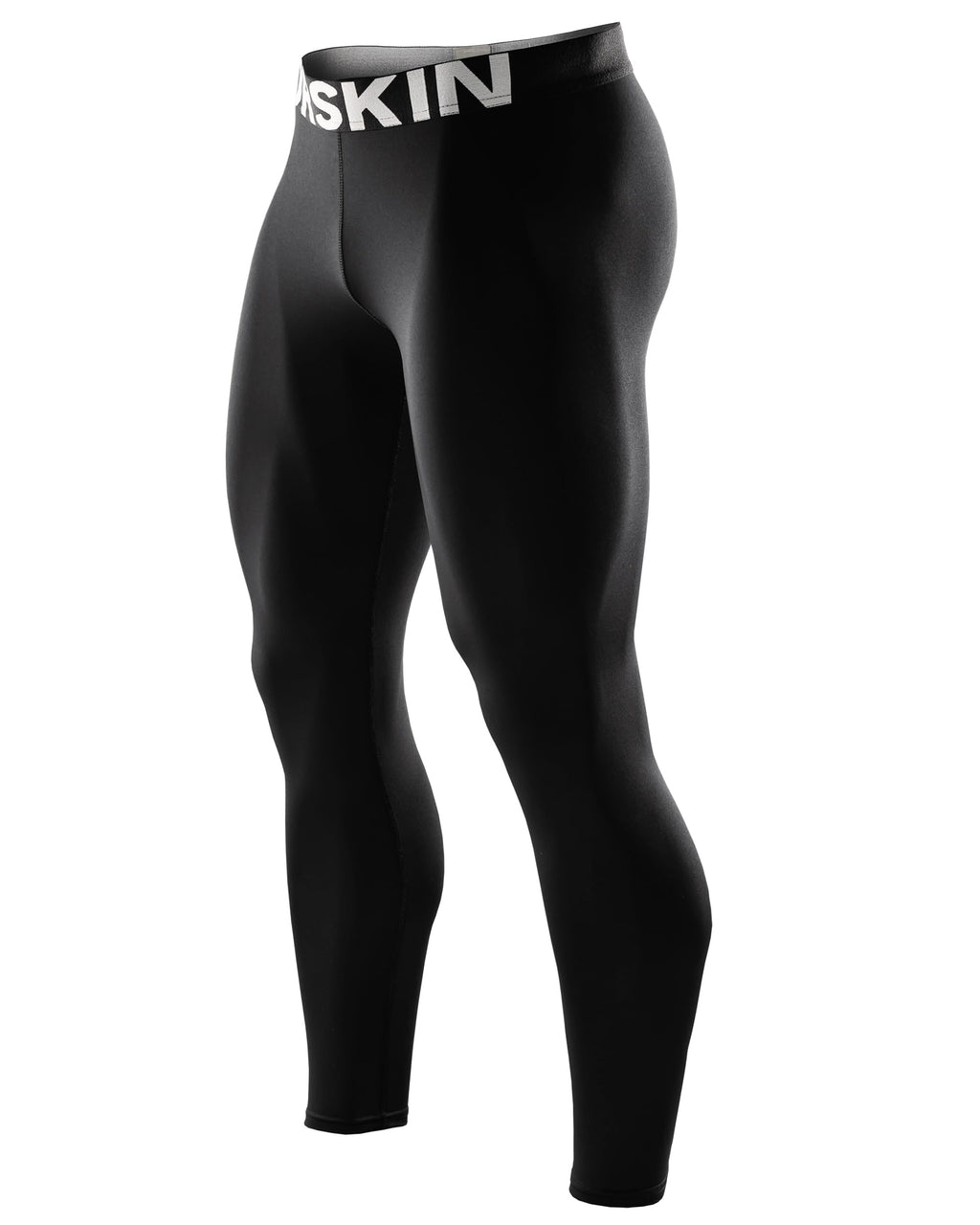 DRSKIN Men’s Compression Pants (5/4/3 Pack) Quick Dry Tights Leggings Sports Baselayer Running Gym Workout