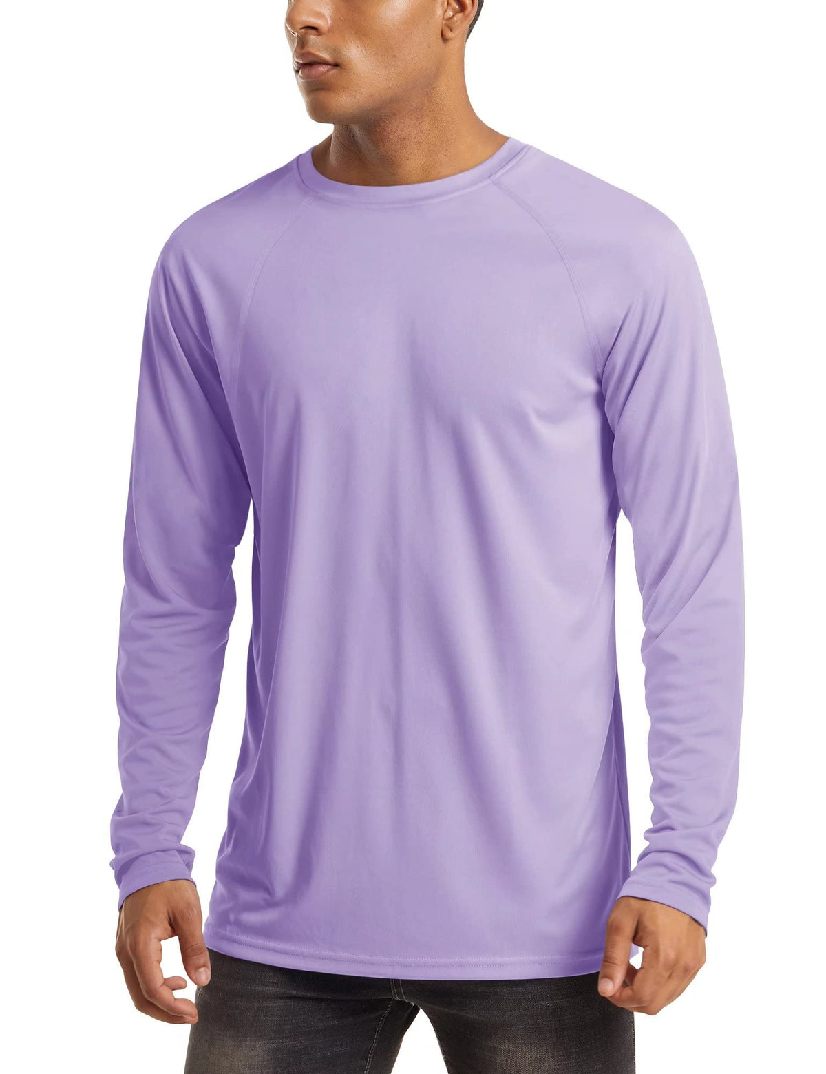 MAGCOMSEN Men's Long Sleeve Shirts UPF 50+ UV Sun Protection Athletic Shirts for Hiking Running Workout Rash Guard
