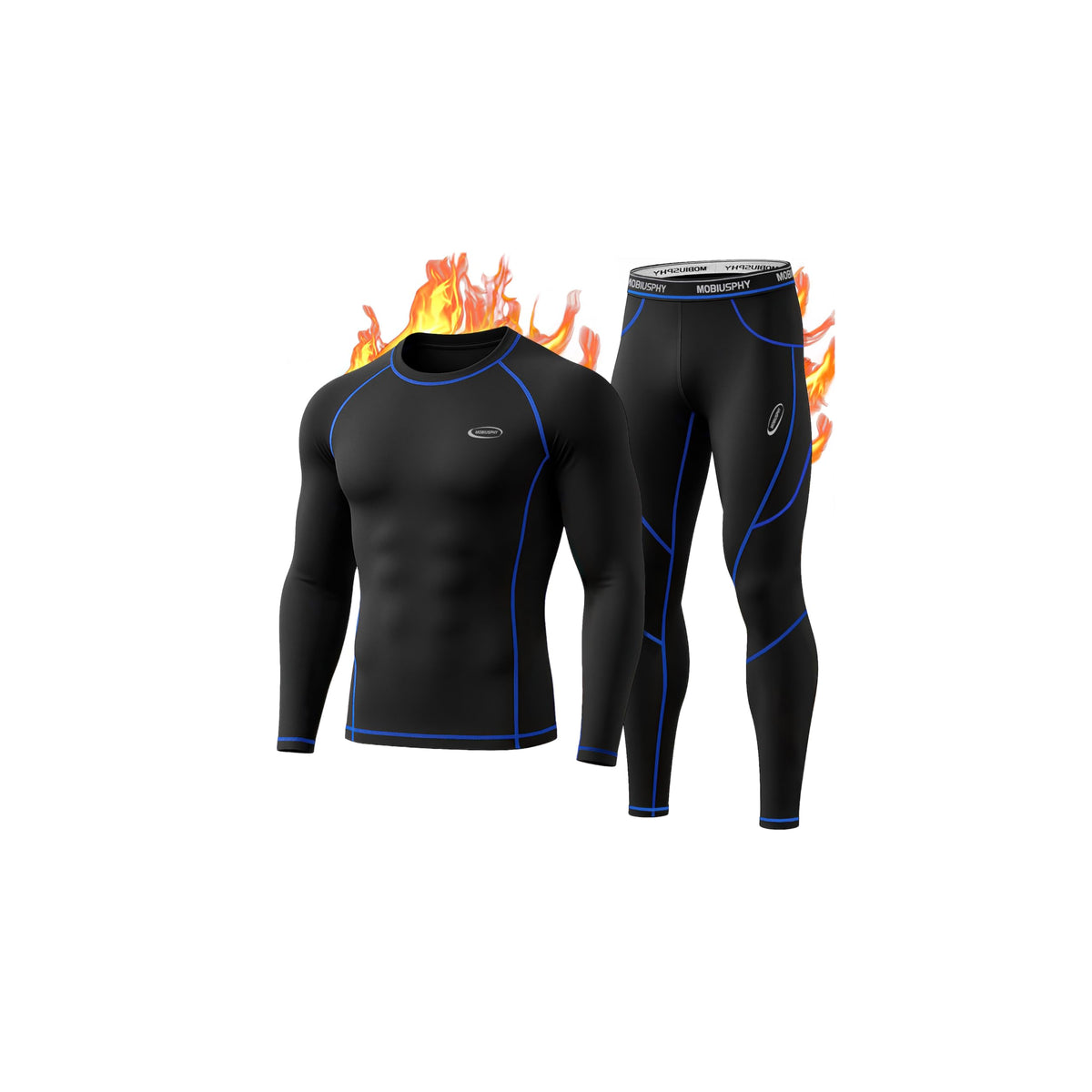 Thermal Underwear for Men Sweatsuits Long Johns Set Thermals Base Layer