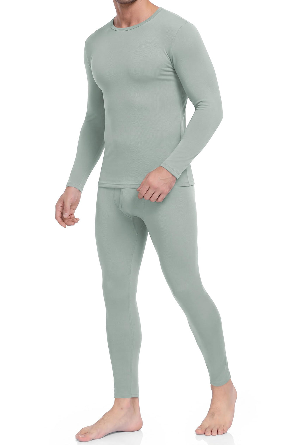 Thermal Underwear for Men Long Johns Set Winter Base Layer Top and Bottom