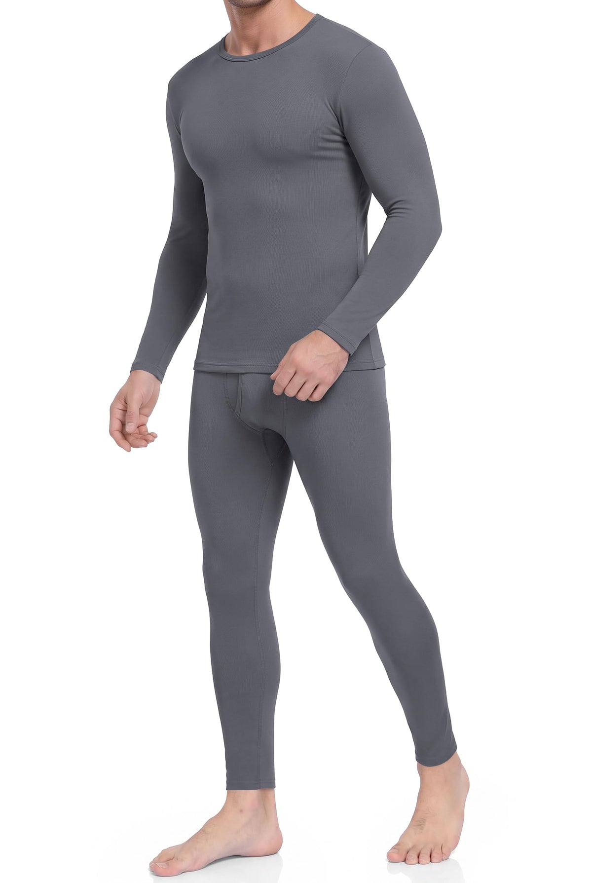 Thermal Underwear for Men Long Johns Set Winter Base Layer Top and Bottom