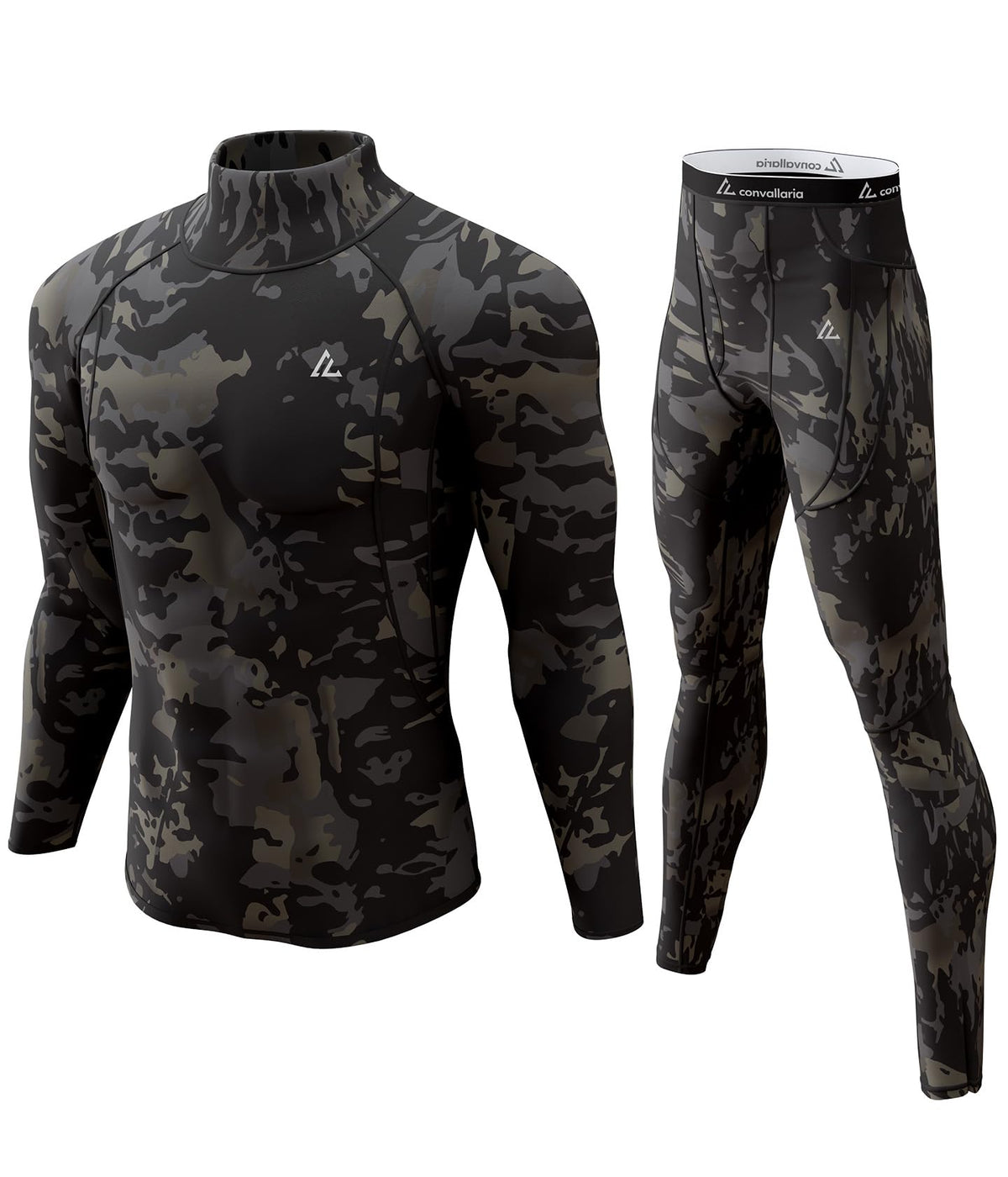 Mens Thermal Underwear Long Johns Set Cold Weather Hunting Base Layer
