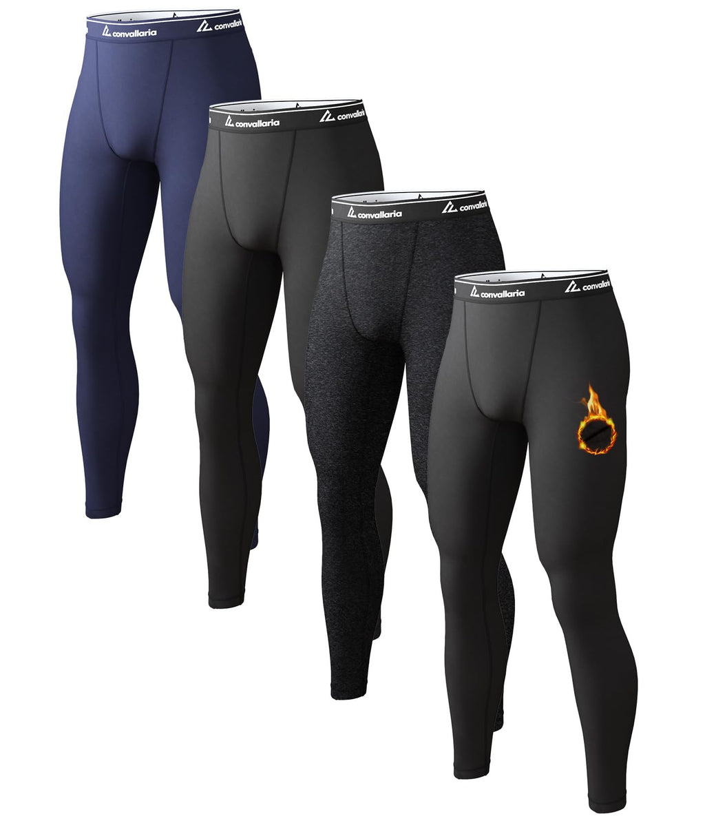 Men's Thermal Underwear Long Johns Cold Weather Base Layer Bottoms