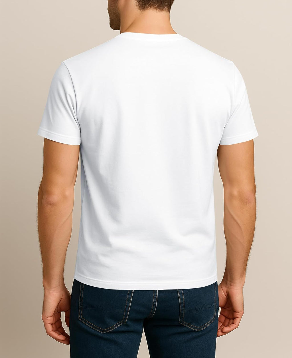 Classic Men's Short Sleeve Cotton Undershirts | Crew Neck T Shirt - Multi & Bulk Wholesale Packs