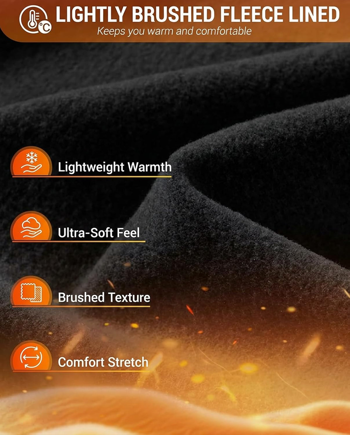 Thermal Underwear for Mens Long Johns Set Winter Cold Weather Base Layer