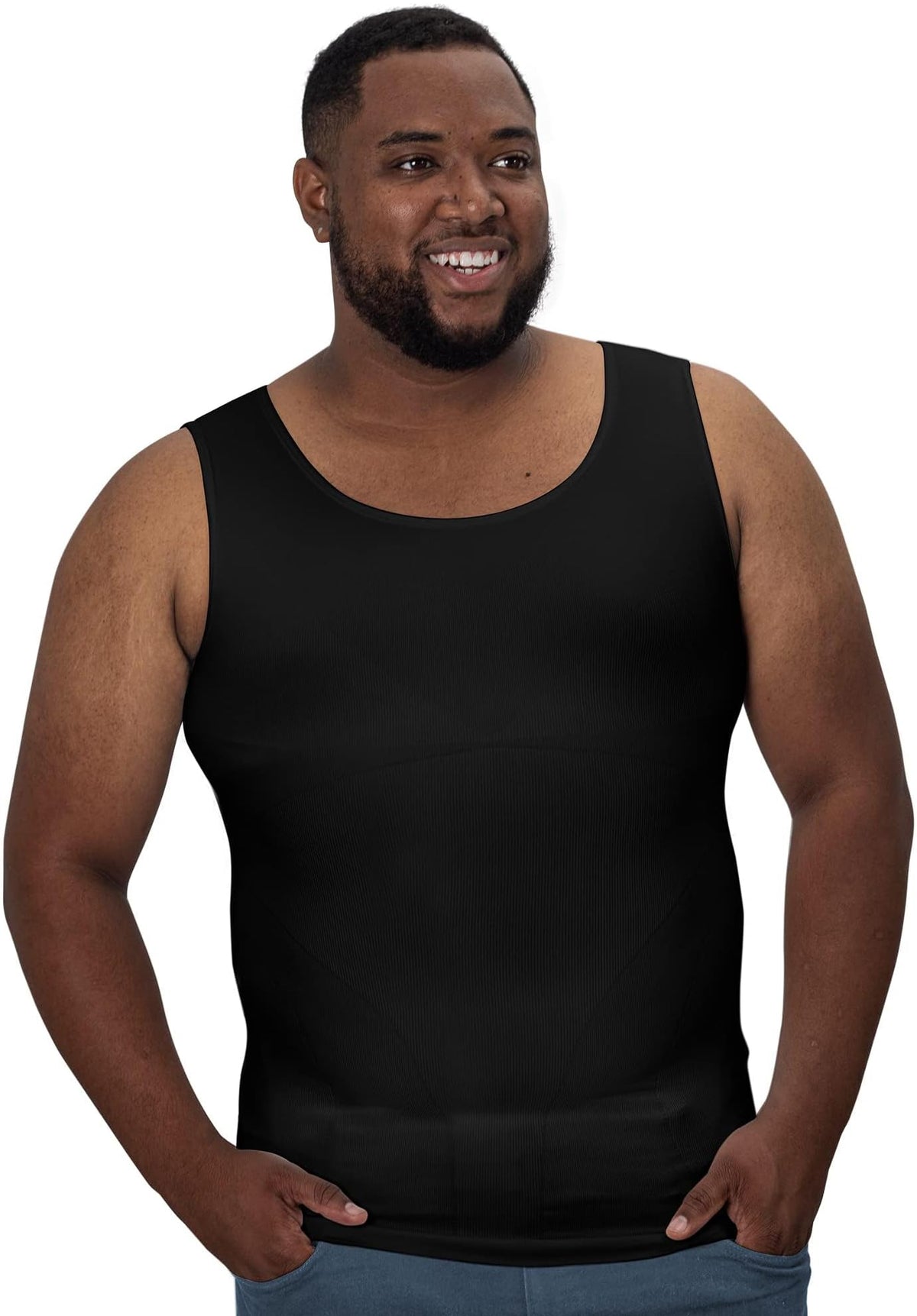 QORE LOGIQ Gynecomastia Compression Shirts for Men