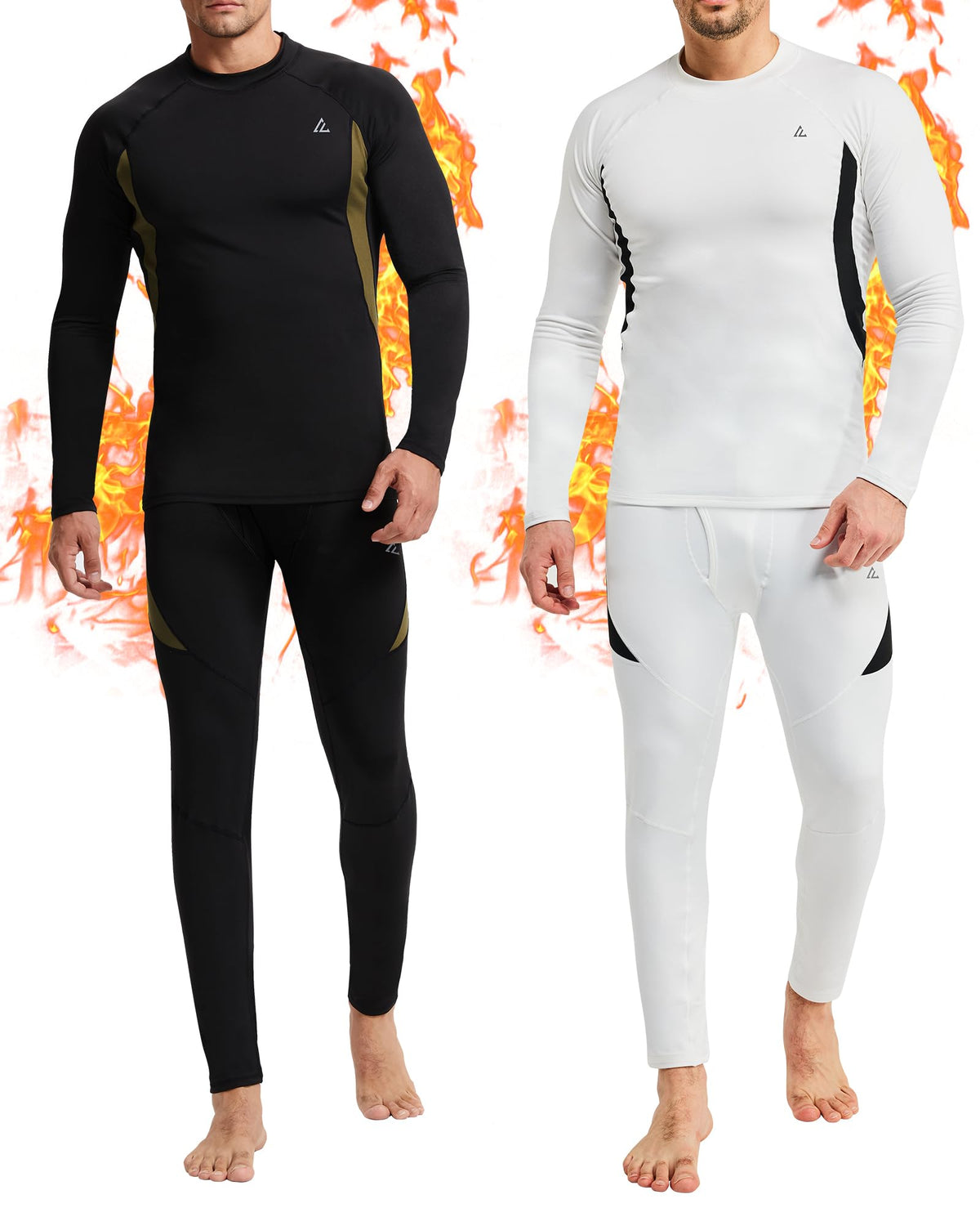 Mens Thermal Underwear Long Johns Base Layer Set Cold Weather 1/2/3 Pack
