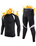 Muezna Men's Thermal Top and Bottom Set Underwear Long Johns Base Layer