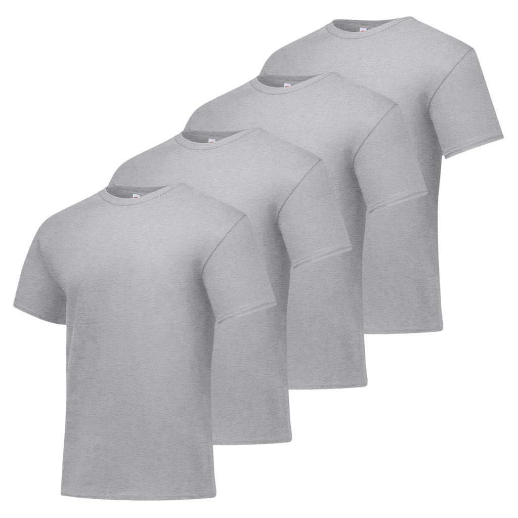 Hanes Men's T-Shirt Pack - 4 or 6 Pack - Essential-T Crewneck Cotton T-Shirts - Everyday Men's Clothing - Big & Tall