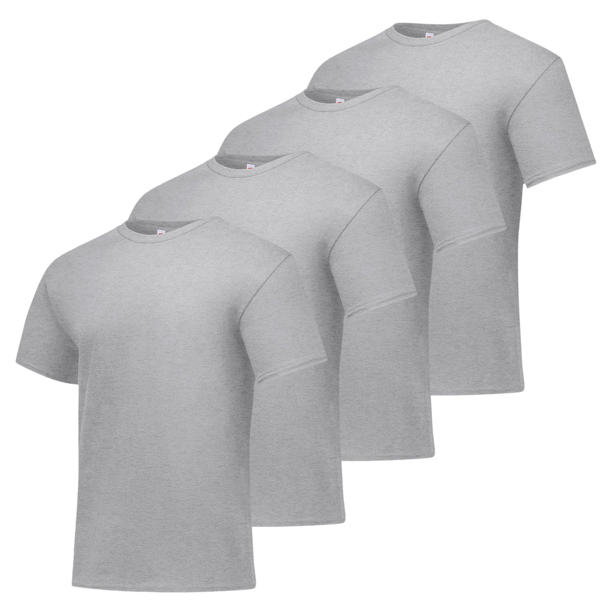 Hanes Men's T-Shirt Pack - 4 or 6 Pack - Essential-T Crewneck Cotton T-Shirts - Everyday Men's Clothing - Big & Tall