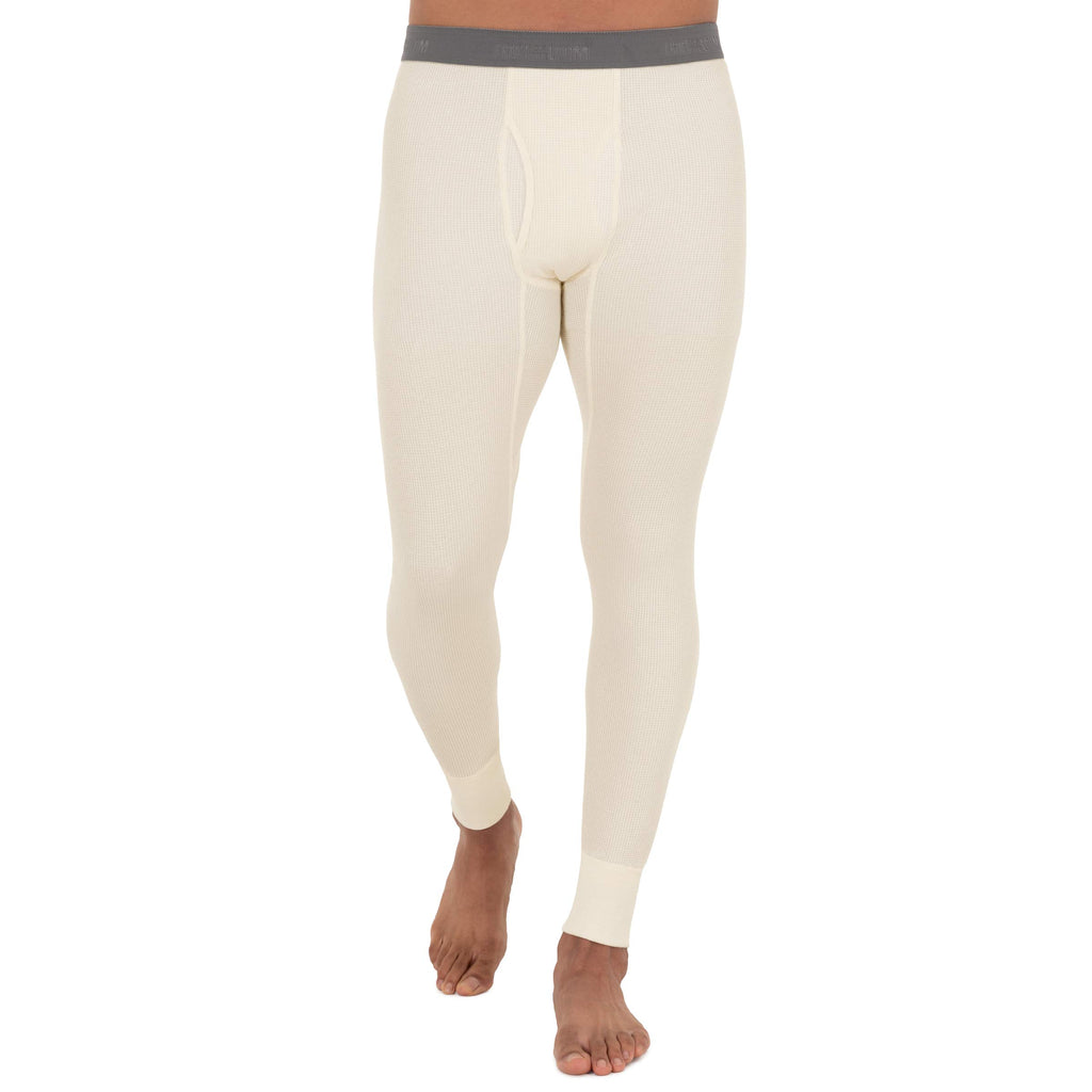 Fruit of The Loom Mens Premium Waffle Thermal Underwear Long Johns Bottom