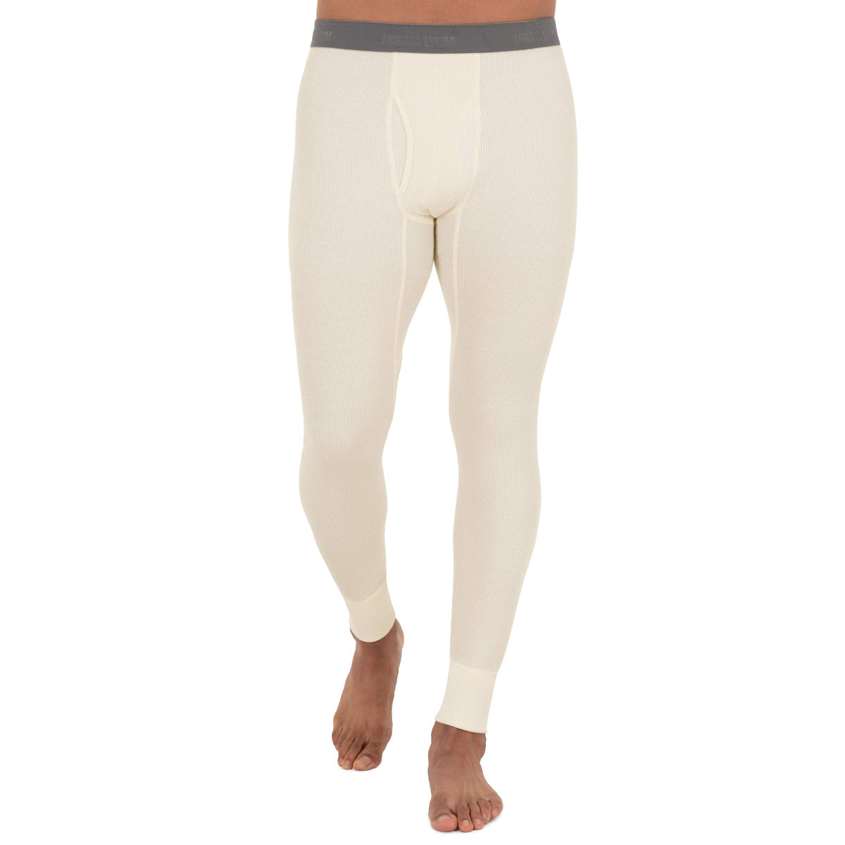 Fruit of The Loom Mens Premium Waffle Thermal Underwear Long Johns Bottom