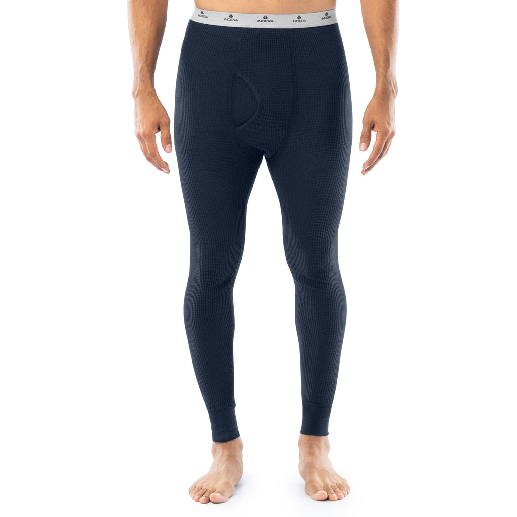Indera Men's Traditional Waffle Thermal Long Johns Underwear