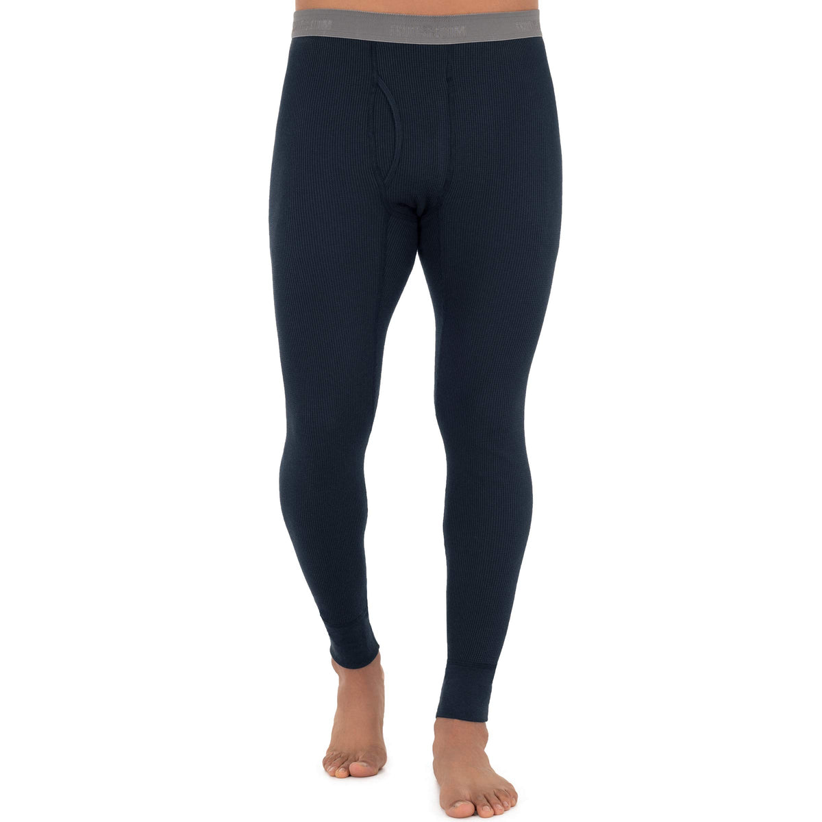 Fruit of The Loom Mens Premium Waffle Thermal Underwear Long Johns Bottom