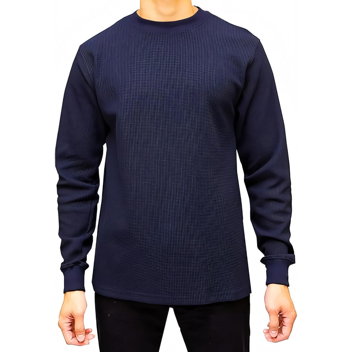 Access Men's Heavyweight Thermal Crew Neck Top