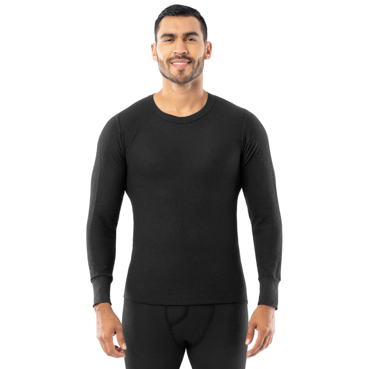 Indera Men's Traditional Waffle Thermal Underwear Long Sleeve Shirt