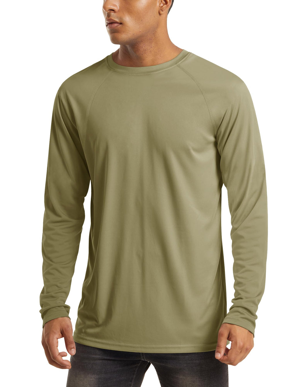 MAGCOMSEN Men's Long Sleeve Shirts UPF 50+ UV Sun Protection Athletic Shirts for Hiking Running Workout Rash Guard