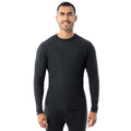Indera Men's Heavyweight Cotton Waffle Thermal Underwear Crew Top