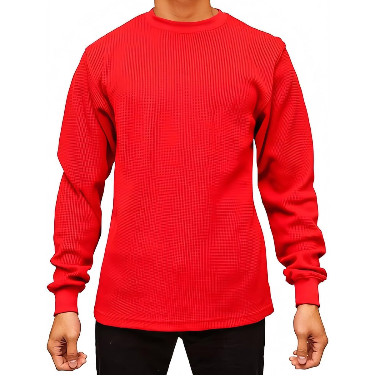 Access Men's Heavyweight Thermal Crew Neck Top