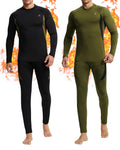 Mens Thermal Underwear Long Johns Base Layer Set Cold Weather 1/2/3 Pack