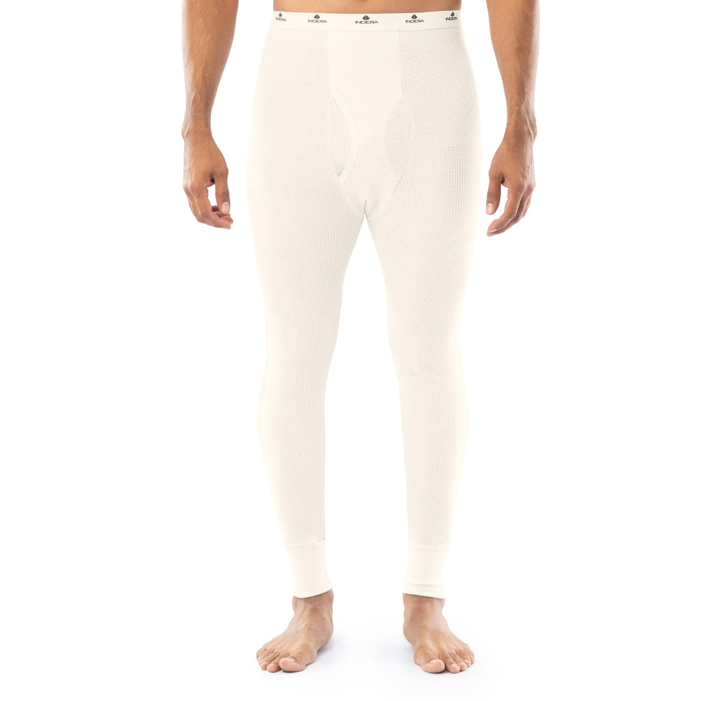 Indera Men's Traditional Waffle Thermal Long Johns Underwear